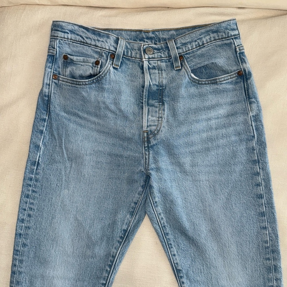 Levi’s 501 Skinny Jeans Light Wash
